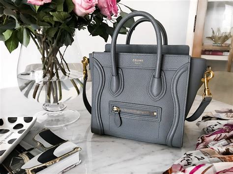 micro celine bag size|celine nano bag.